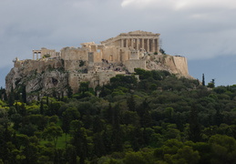 Acropolis seen from Filopappou hill